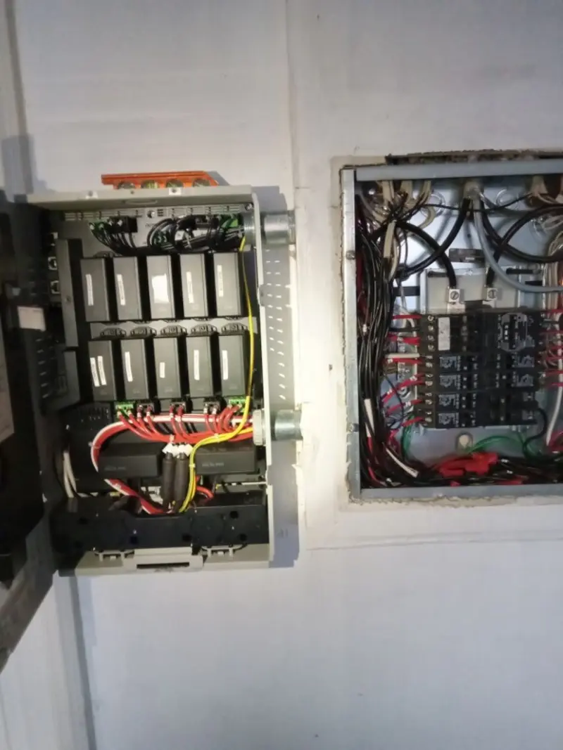 Electrical panel upgrade completed for Electrical Troubleshooting in Tuttle